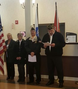 veterans day 8 streetsboro American legion and VFW members at our veteran’s day celebration.